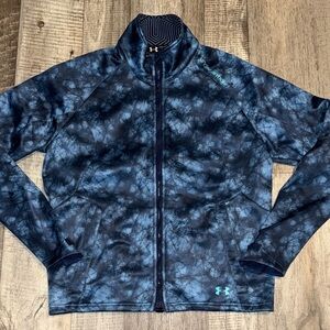 Under Armour womensTie-Dye COLDGEAR Jacket- size XL